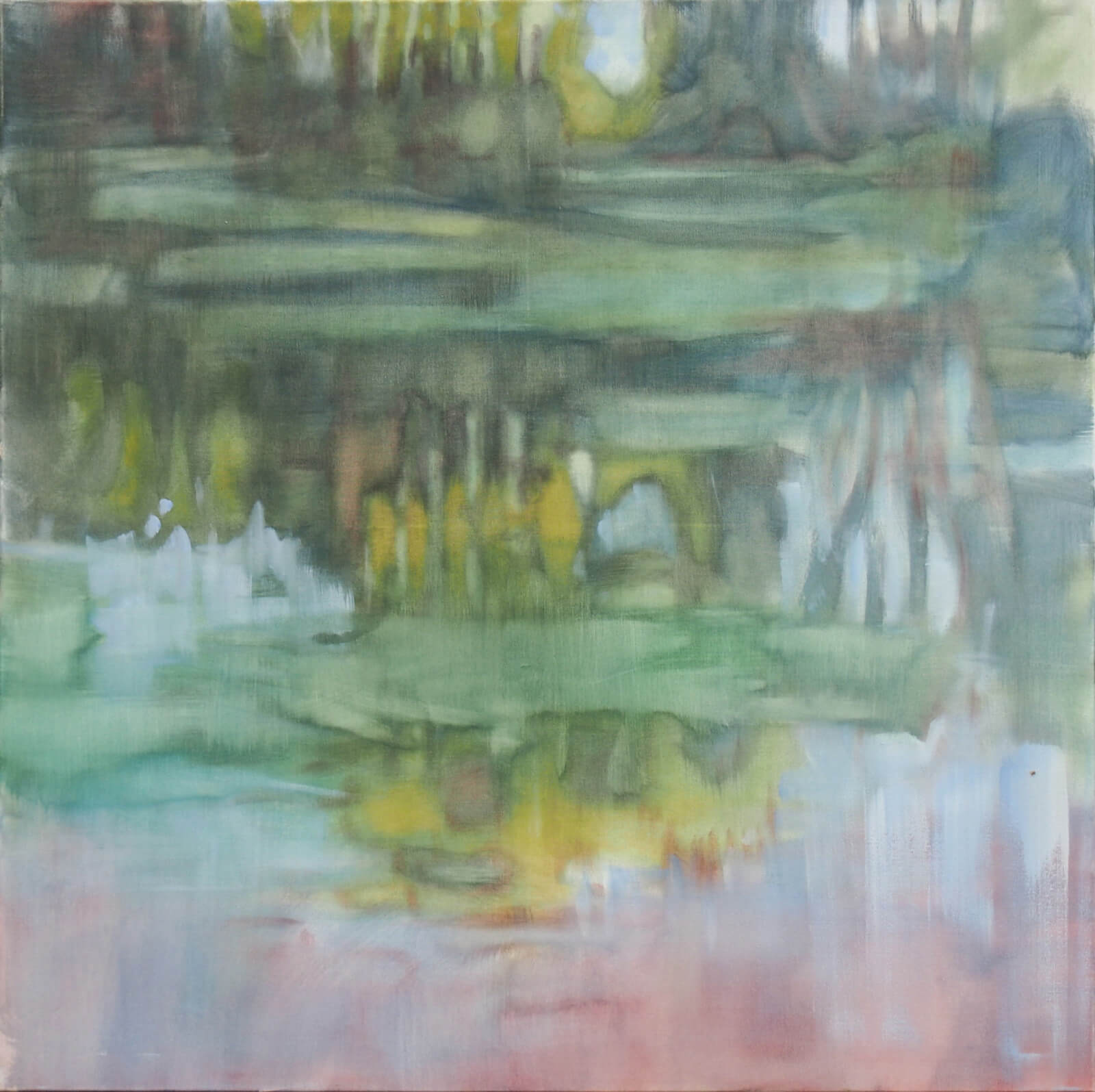 Landschaftsmalerei, en plein air, Freilichtmalerei, Wasser, Öl auf Leinwand, Tanja Leodolter, Künstlerin